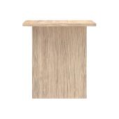 Τραπέζι Kumba  σε oak απόχρωση 80x40x42εκ