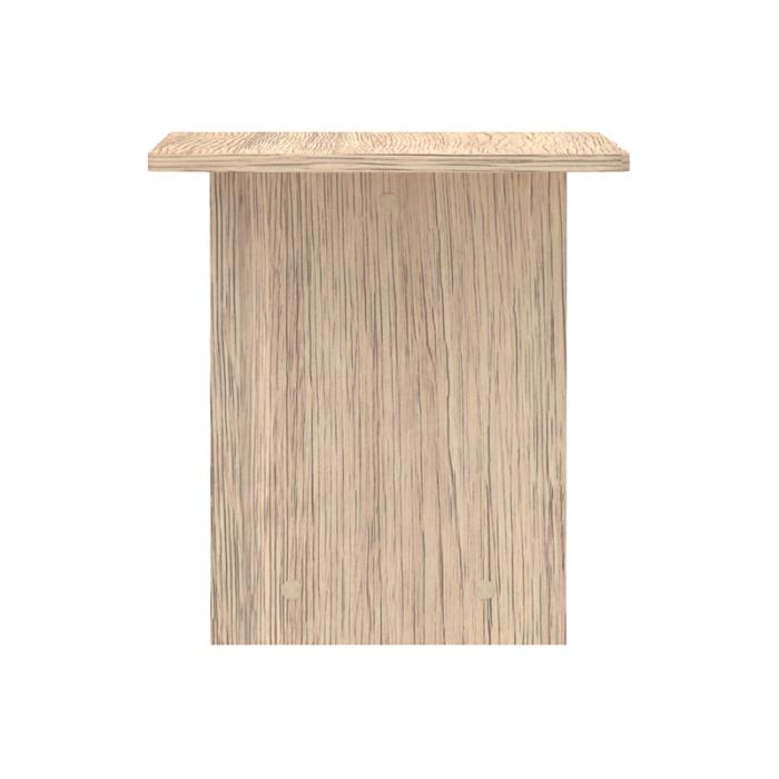 Τραπέζι Kumba  σε oak απόχρωση 80x40x42εκ