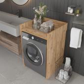 Έπιπλο πλυντηρίου Cuci  σε oak απόχρωση 60x62x99εκ