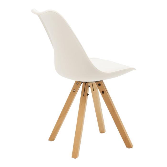Τραπεζαρία Cuba-Caron  σετ 5τεμ sonoma-λευκό 120x80x75εκ