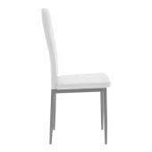 Τραπεζαρία Cuba-Parker  σετ 5τεμ sonoma-λευκό 120x80x75εκ