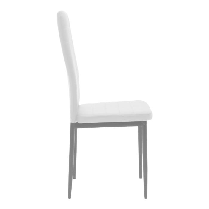 Τραπεζαρία Cuba-Parker  σετ 5τεμ sonoma-λευκό 120x80x75εκ