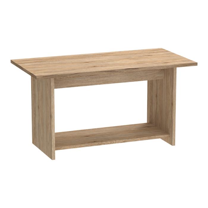 Τραπέζι Kumba σε oak απόχρωση 80x40x42εκ
