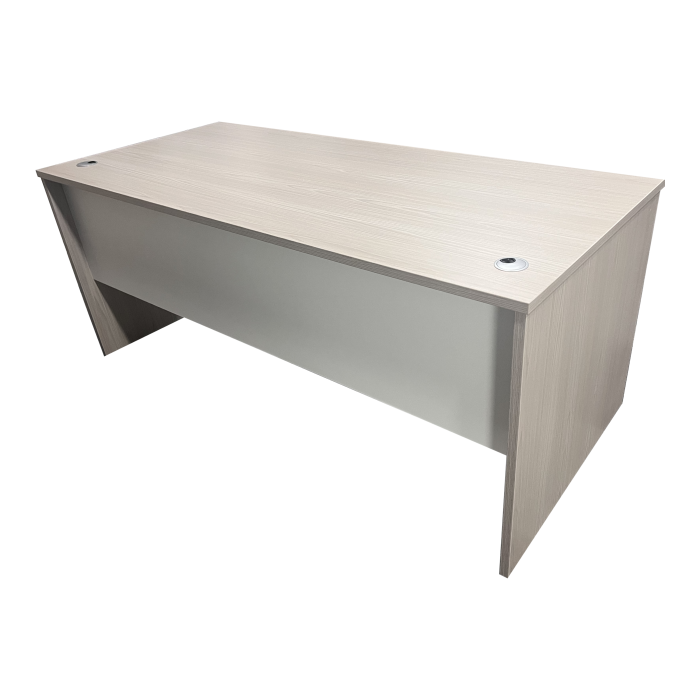Γραφείο εργασίας Armadi σε sonoma-λευκή απόχρωση 180x80x75εκ