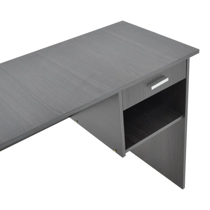 Γραφείο εργασίας με συρτάρι Michael wenge 88x45x72εκ