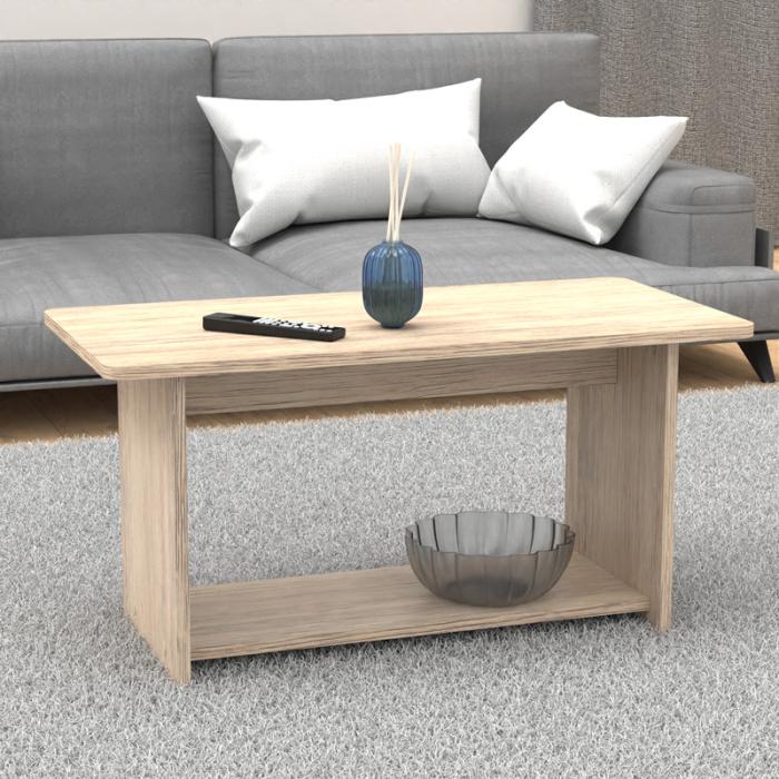 Τραπέζι Kumba σε oak απόχρωση 80x40x42εκ