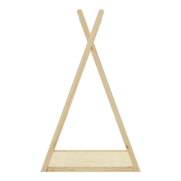 Παιδικό κρεβάτι Lilly τ.Montessori ξύλο πεύκου σε φυσική απόχρωση 90x190εκ