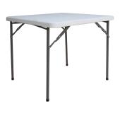 Τραπέζι catering Comfort  πτυσσόμενο σε λευκή απόχρωση 80x80x74εκ