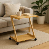 Βοηθητικό τραπέζι Fit  MDF φυσικό 50x39x59εκ