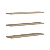 Ραφιέρα τοίχου Divar  σε sonoma απόχρωση 60x14.5x1.8εκ