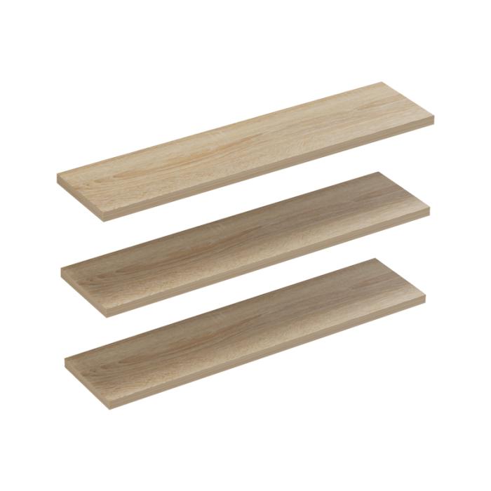 Ραφιέρα τοίχου Divar σε sonoma απόχρωση 60x14.5x1.8εκ