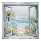 Πίνακας σε καμβά Deive Inart 80x3x80εκ