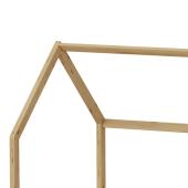 Παιδικό κρεβάτι Callan τ.Montessori με κιγκλίδωμα  ξύλο πεύκου σε φυσική απόχρωση 90x190εκ