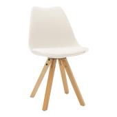 Τραπεζαρία Cuba-Caron  σετ 5τεμ sonoma-λευκό 120x80x75εκ