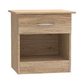 Κομοδίνο Kona  σε oak απόχρωση 40x34x42εκ