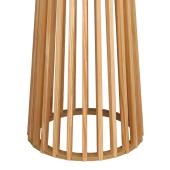 Τραπέζι μπαρ Domonic  mdf φυσικό Φ60x105εκ