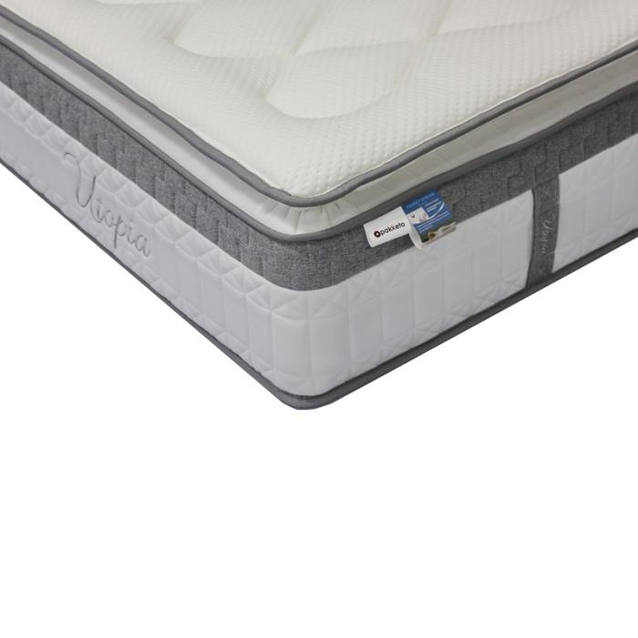 Στρώμα Utopia pocket spring με ανώστρωμα 30-32cm 90x190εκ