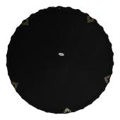 Καθρέπτης Specio  ξύλο σε μαύρη απόχρωση Φ60x4.5εκ