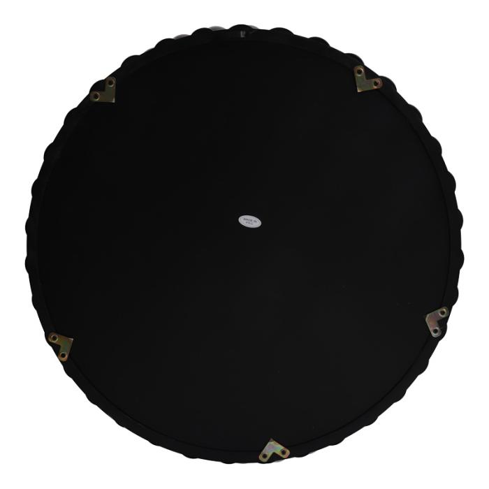 Καθρέπτης Specio  ξύλο σε μαύρη απόχρωση Φ60x4.5εκ