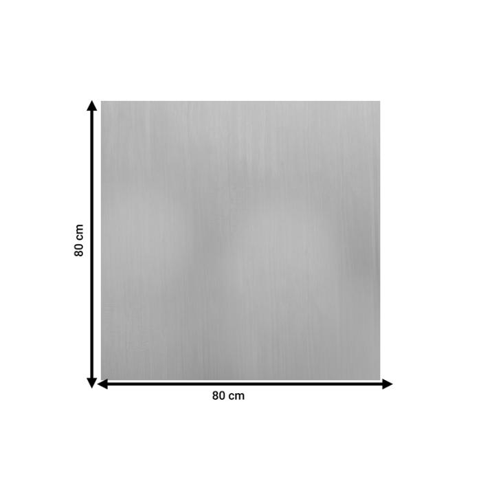 Επιφάνεια τραπεζιού Tredial τ.Werzalit μπεζ 80x80εκ