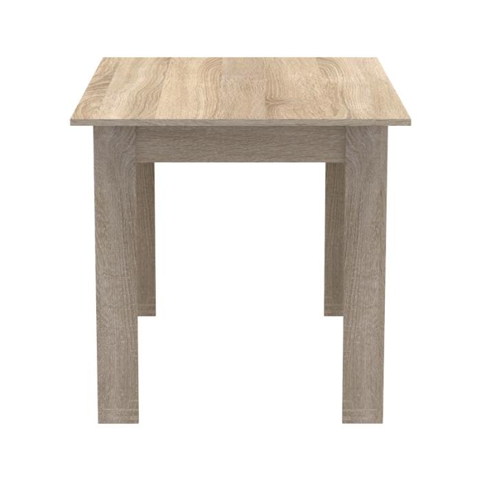 Τραπέζι Manka σε sonoma απόχρωση 110x80x77εκ