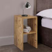 Κομοδίνο Deseo  σε oak απόχρωση  30x30x60εκ