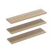 Ραφιέρα τοίχου Divar  σε sonoma απόχρωση 60x14.5x1.8εκ