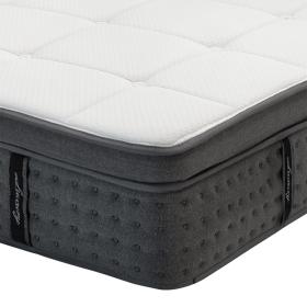 Στρώμα Luxury  pocket spring+gel memory foam+latex μονής όψης aloe vera 34-36cm 160x200εκ