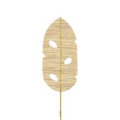 Διακοσμητικό φυτό Firwey Inart banana leaf σε φυσική απόχρωση Υ200εκ