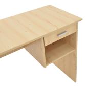 Γραφείο εργασίας με συρτάρι Michael  φυσικό 88x45x72εκ