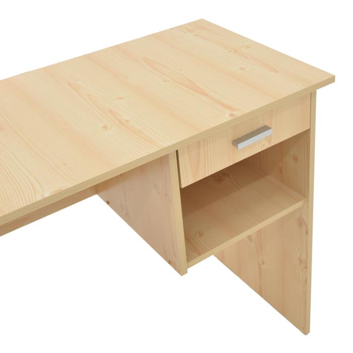 Γραφείο εργασίας με συρτάρι Michael φυσικό 88x45x72εκ