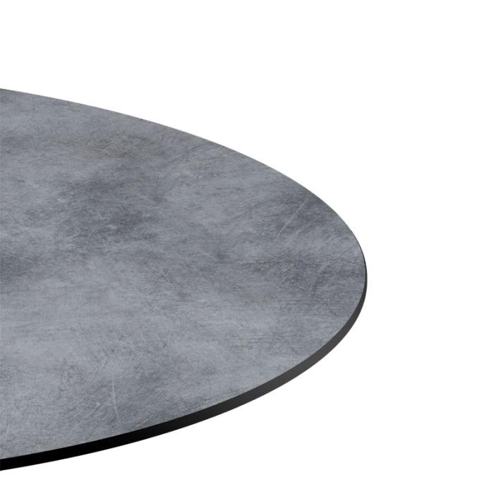 Επιφάνεια τραπεζιού Inspire  HPL γκρι cement 60x60εκ πάχους 12mm