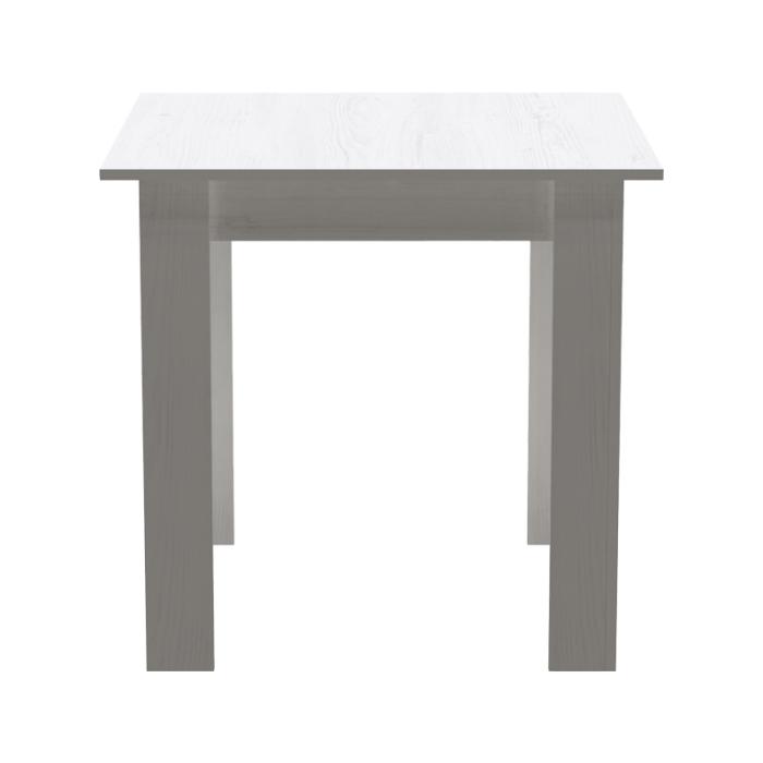 Τραπέζι Manka I  σε λευκή απόχρωση 80x80x77εκ