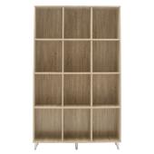 Βιβλιοθήκη FIRENZE  χρώμα sonoma 107x28,6x178εκ