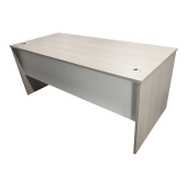 Γραφείο εργασίας Armadi  σε sonoma-λευκή απόχρωση 180x80x75εκ