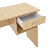 Γραφείο εργασίας με συρτάρι Michael  φυσικό 88x45x72εκ