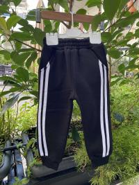 Παιδική φόρμα παντελόνι black double lines