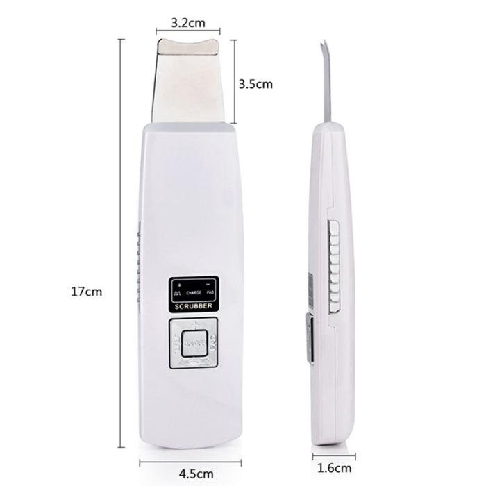 Ultrasonic Ionic Skin Scrubber ΣΠΑΤΟΥΛΑ ΒΑΘΥ ΚΑΘΑΡΙΣΜΟΥ  WLM001