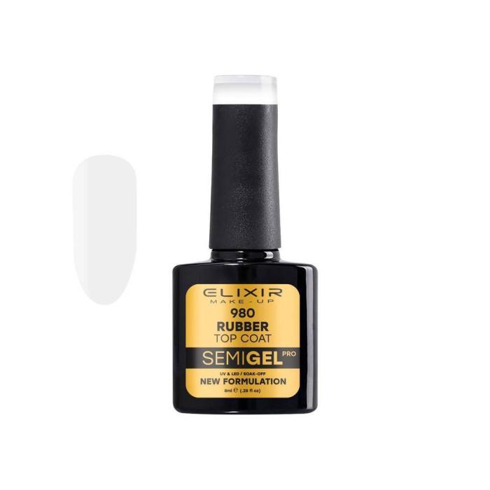 Rubber Top Coat Elixir 8ml Νο980