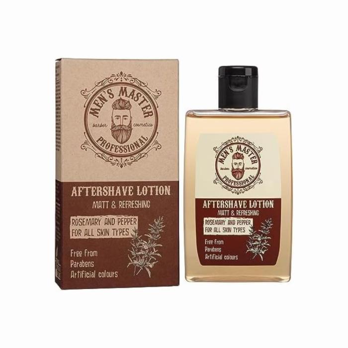 Αftershave Lotion Men's Master για μετά το Ξύρισμα Δεντρολίβανο και Πιπέρι 120ml