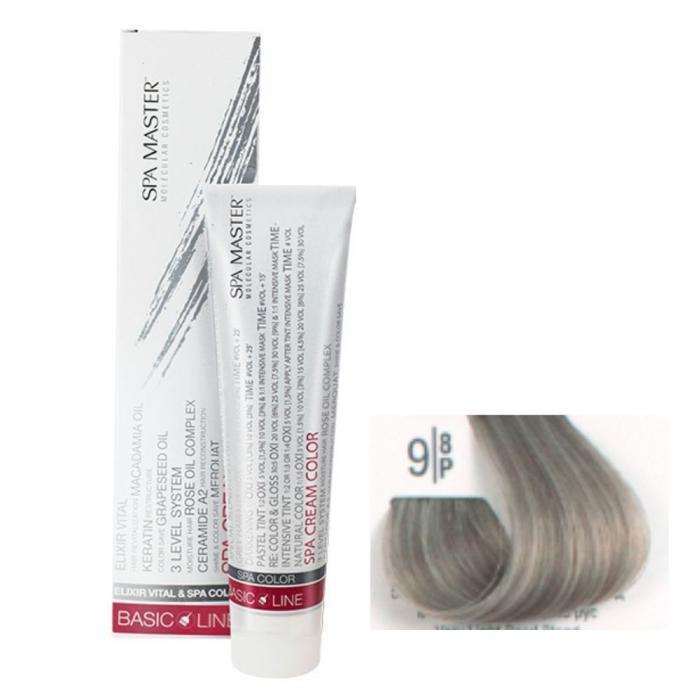Βαφή Μαλλιών Σωληνάριο Spa Master Cream Color 100ml No9.8 Very Light Pearl Blond
