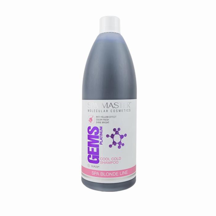 Σαμπουάν Silver Spa Master Cool Cold  Shampoo Gems Platinum Κατά του Κιτρινίσματος 970ml