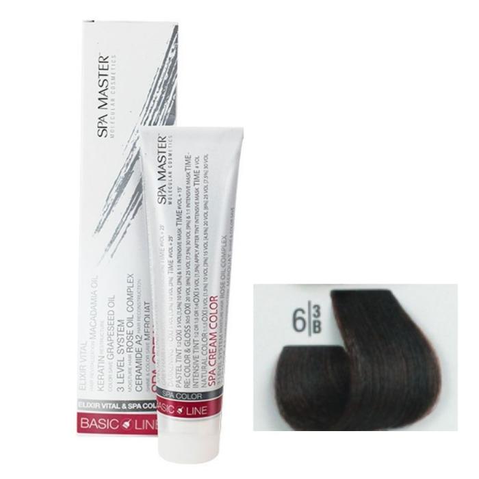 Βαφή Μαλλιών Σωληνάριο Spa Master Cream Color 100ml No6.3 Dark Beige Blond