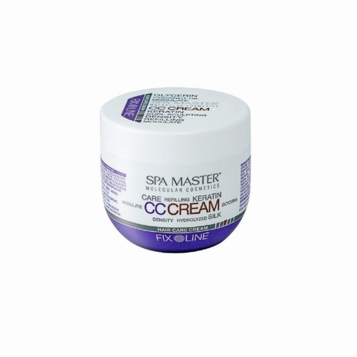Spa Master CC Θερμοπροστατευτική  Κρέμα Μαλλιών με Κερατίνη και Μετάξι 100ml