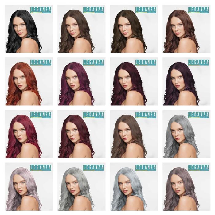 Leganza Coloring Conditioner - Μαλακτική Κρέμα Μαλλιών με Χρώμα Χωρίς Αμμωνία 150ml No50 Bordeaux/Μπορντό