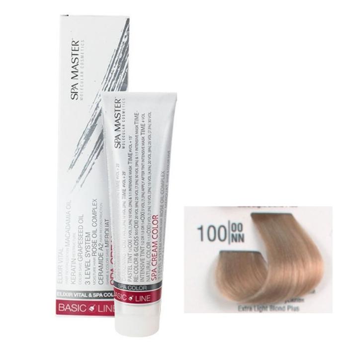 Βαφή Μαλλιών Σωληνάριο Spa Master Cream Color 100ml No100.00 Extra Light Blond Plus