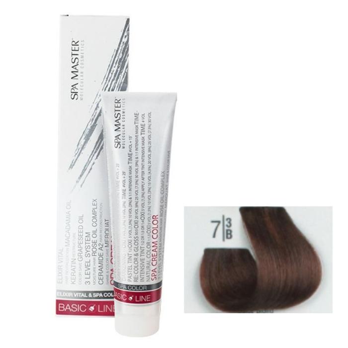Βαφή Μαλλιών Σωληνάριο Spa Master Cream Color 100ml No7.3 Beige Blond