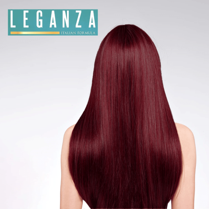 Leganza Coloring Conditioner - Μαλακτική Κρέμα Μαλλιών με Χρώμα Χωρίς Αμμωνία 150ml No61 Dark Mahonagy/Σκούρο Ακαζού