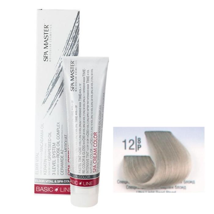 Βαφή Μαλλιών Σωληνάριο Spa Master Cream Color 100ml No12.8 Ultra Light Pearl Blond