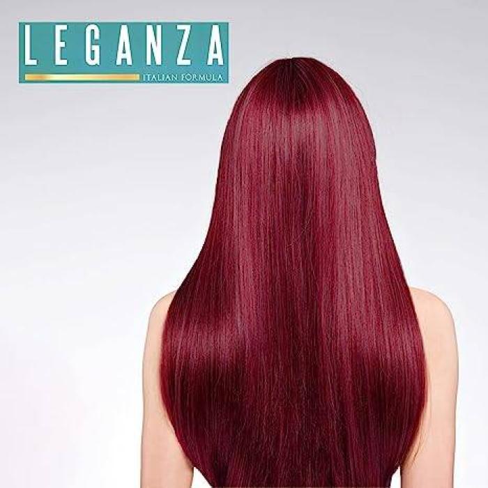 Leganza Coloring Conditioner - Μαλακτική Κρέμα Μαλλιών με Χρώμα Χωρίς Αμμωνία 150ml No60 Rubious/Κόκκινο Ρουμπινί